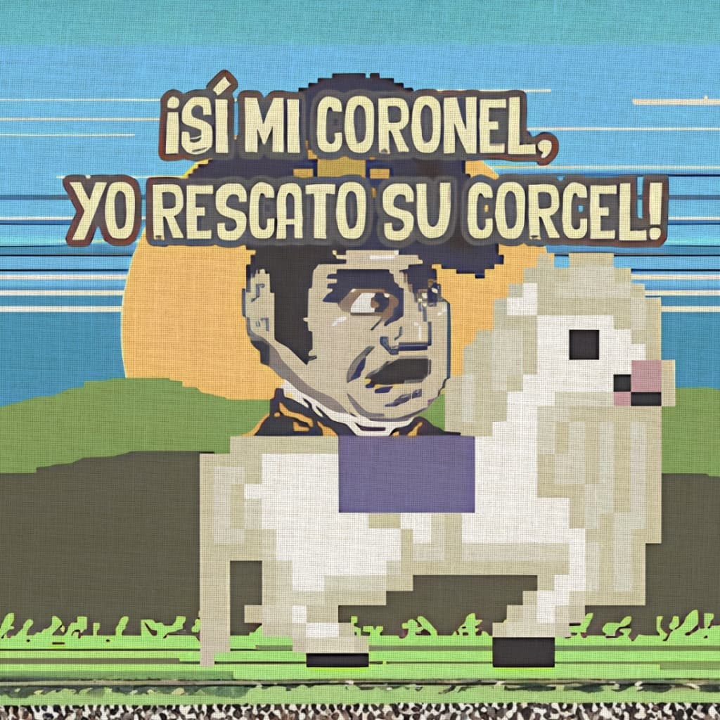 ¡Sí mi Coronel, Yo Rescato su Corcel!